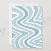 Hier kommt die Einladung der Son Baby Dusche (Rückseite)