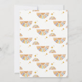 Hier kommt die Einladung von Son - Baby Dusche (Rückseite)