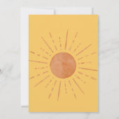 Hier kommt die Einladung zur Baby-Dusche (Rückseite)