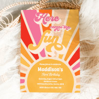 Hier kommt die Fun Boho Sunshine Geburtstagsparty