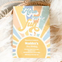 Hier kommt die Fun Boho Sunshine Geburtstagsparty