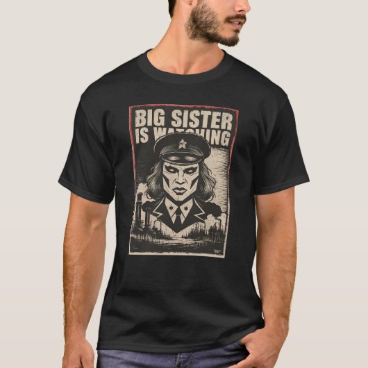 Hier kommt die große Schwester T-Shirt (Vorderseite)