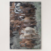 Hier kommt die Herde Puzzle (Vertikal)