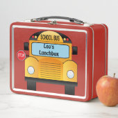 Hier kommt die Schulbusmetall Lunchbox (Beispiel)