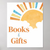 Hier kommt die Son Baby Duschbücher und Geschenke Poster (Vorne)