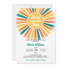 Hier kommt die Son Baby Dusche