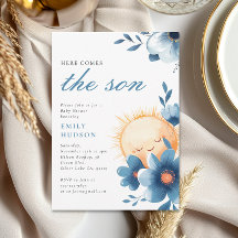 Hier kommt die Son Baby Dusche