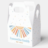 Hier kommt die Son Baby Dusche Geschenkschachtel (Geöffnet)