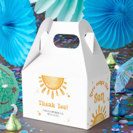 Hier kommt die Son Baby Dusche Geschenkschachtel