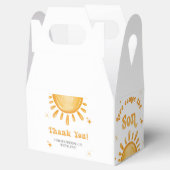 Hier kommt die Son Baby Dusche Geschenkschachtel (Geöffnet)