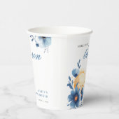 Hier kommt die Son Baby Dusche Pappbecher (Rechts)