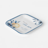 Hier kommt die Son Baby Dusche Pappteller (Gewinkelt)