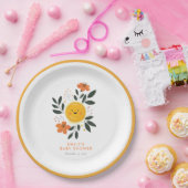 Hier kommt die Son Baby Dusche Pappteller (Party)