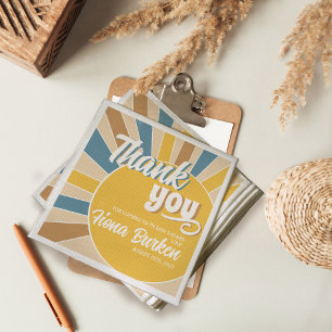 Hier kommt die Son Baby Dusche Serviette