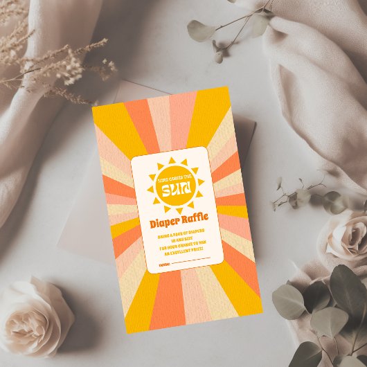 Hier kommt die Son Baby Duwer Windelpreisraffinati Begleitkarte