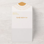 Hier kommt die Son Boy Baby Dusche Einladung (Außenbereich)