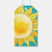 Hier kommt die Son Boy Blue Sunshine Baby Dusche Geschenkanhänger (Rückseite)