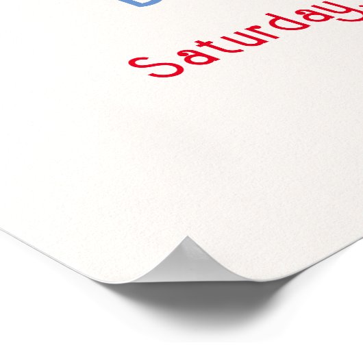 Hier kommt die Son Niedlich Retro Baby Dusche Will Poster (Ecke)