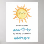 Hier kommt die Son Niedlich Sun Envelope Station Poster (Vorne)