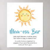 Hier kommt die Son Niedlich Sun Mama Osa Bar Poster (Vorne)