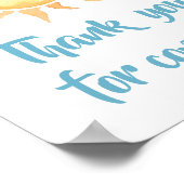 Hier kommt die Son Niedlich Sun Vielen Dank für Ih Poster (Ecke)