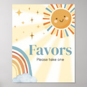 Hier kommt die Son Retro Baby Duwer Favors Poster (Vorne)