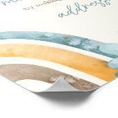 Hier kommt die Son Retro Baby Envelope Station Poster (Ecke)