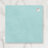 Hier kommt die Son Summer Baby Boy Dusche Geschenkanhänger (Rückseite)