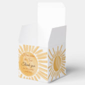 Hier kommt die Son Sunshine Baby Dusche Geschenkschachtel (Geöffnet)