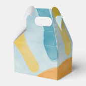 Hier kommt die Son Sunshine Blue Ray Baby Dusche Geschenkschachtel (Rückseite)