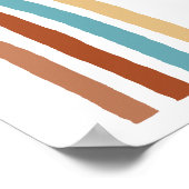 Hier kommt die Son Sunshine Boy Baby Dusche Poster (Ecke)