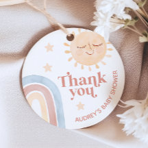 Hier kommt die Son Watercolor Boho Babydusche