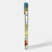 Hier kommt die Sonne - AI Art Print Case-Mate iPhone Hülle (Rückseite / Links)