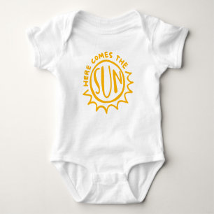 Hier kommt die Sonne Baby Strampler