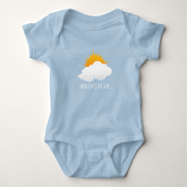 Hier kommt die Sonne Baby Strampler