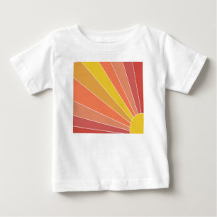 Hier kommt die Sonne Baby T-shirt