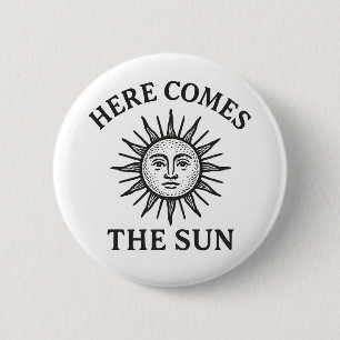 Hier kommt die Sonne Button