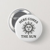 Hier kommt die Sonne Button (Vorne & Hinten)