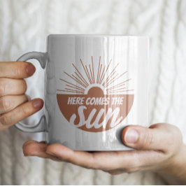 Hier kommt die Sonne Kaffeetasse