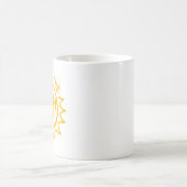 Hier kommt die Sonne Kaffeetasse (Mittel)