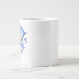 Hier kommt die Sonne - lebendiger Sonnenaufgang Gr Jumbo-Tasse