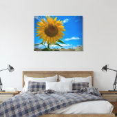 Hier kommt die Sonne Leinwanddruck (Insitu (Schlafzimmer))