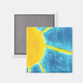 Hier kommt die Sonne Magnet (Vorderseite/Rückseite)