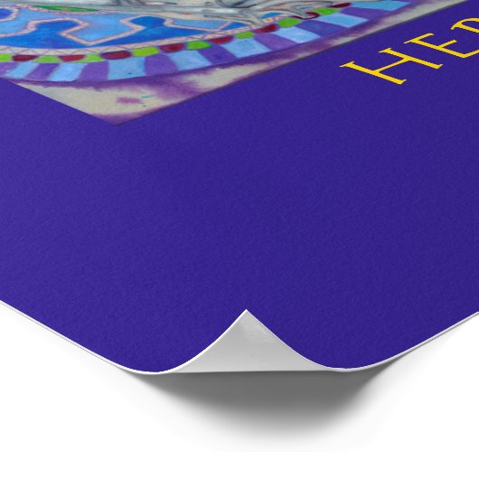 HIER KOMMT DIE SONNE POSTER (Ecke)