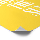 Hier kommt die Sonne Poster (Ecke)