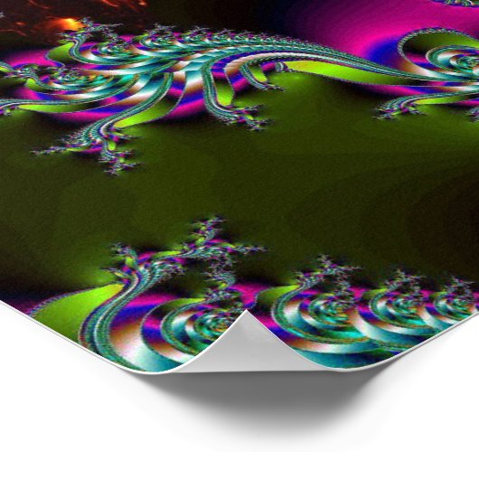 Hier kommt die Sonne Poster (Ecke)