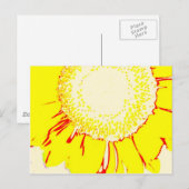 Hier kommt die Sonne! Postkarte (Vorne/Hinten)
