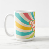 Hier kommt die Sonne Retro Summer Vibes Kaffeetasse (Links)