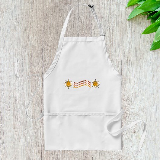 Hier kommt die Sonne Schürze
