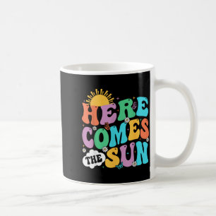 Hier kommt die Sonne Sommerferien Strand Familie Kaffeetasse